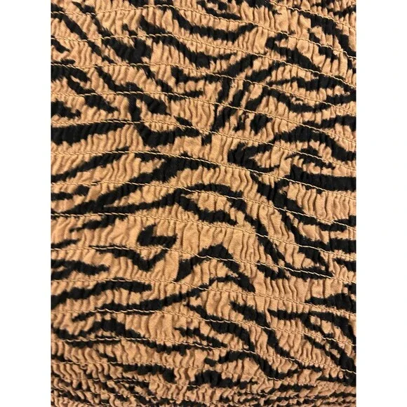 Zebra Print LS Top - M - Picture 3 of 4